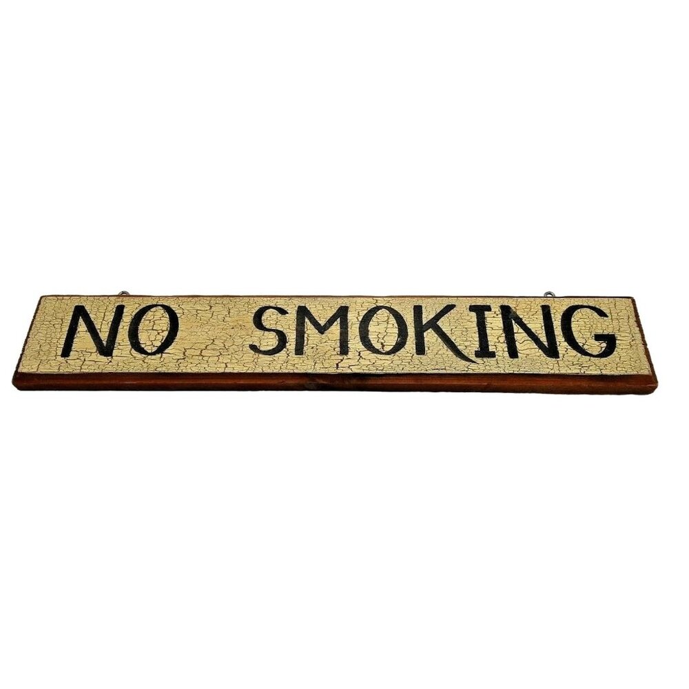 No Smoking Rustic Sign Wood Rustic Cottage Cabin Farmhouse